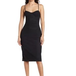 AFRM Chrissy Sweetheart Neck Dress